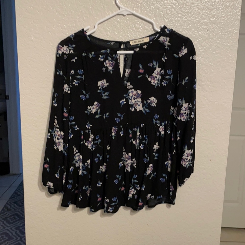 Flowy floral top